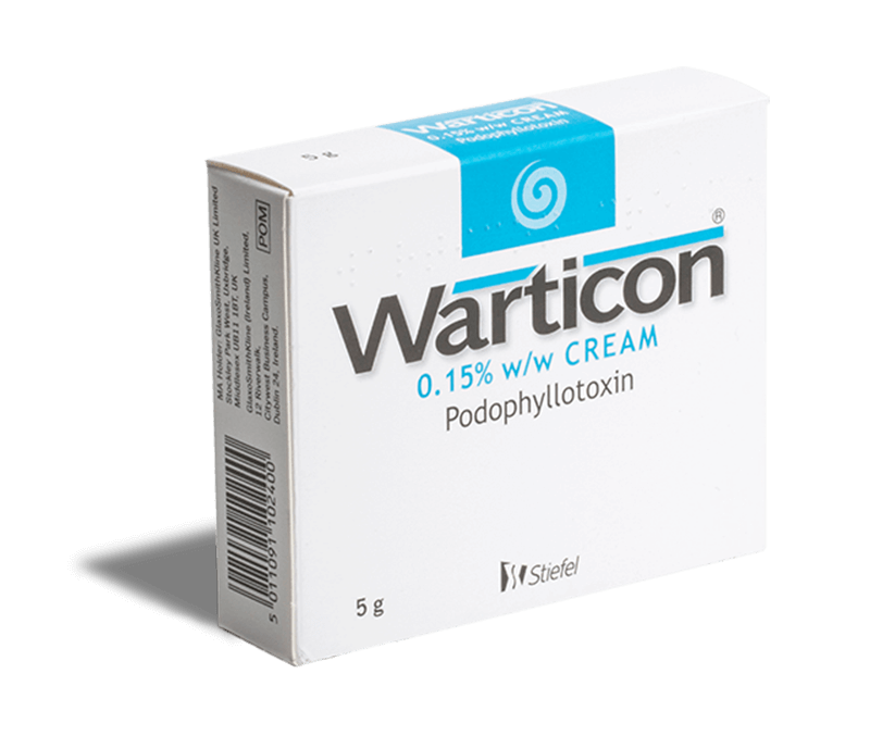 Crème pour verrues génitales et condylomes. Acheter Warticon traitement en 7 jours